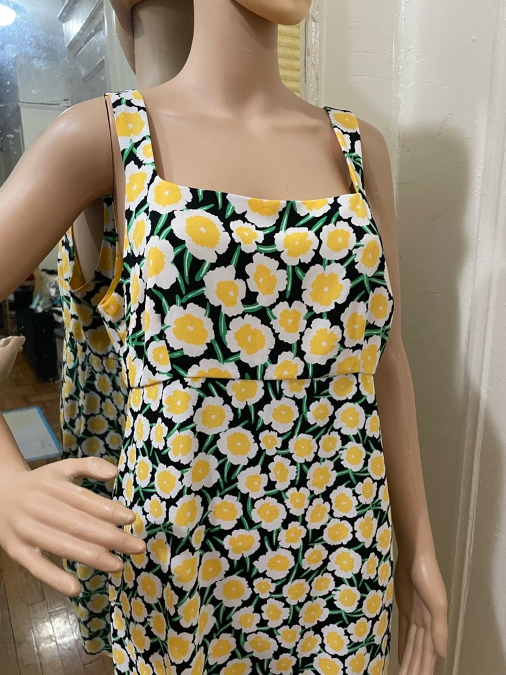 Diane Von Furstenberg Yellow Floral Print Dress by for target - Picture 16 of 16